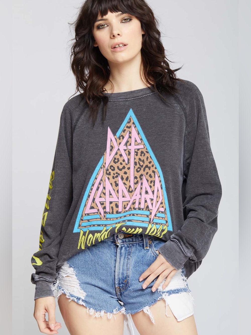 Def Leppard World Tour Sweatshirt One Size - C11-722